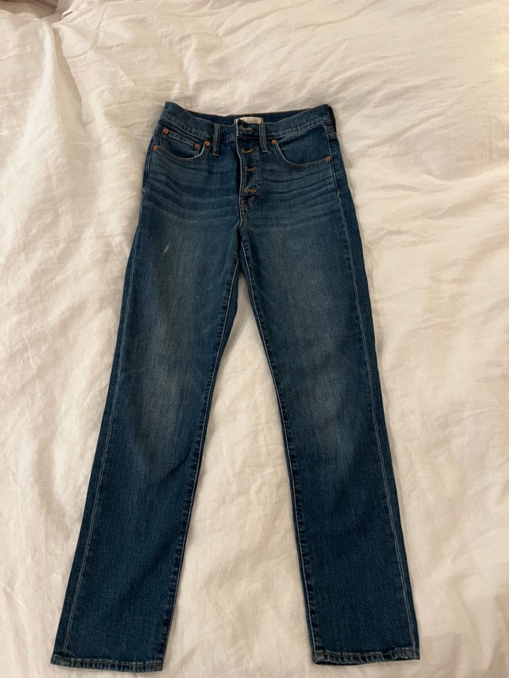 Madewell The Perfect Vintage Crop Button-Fly jeans